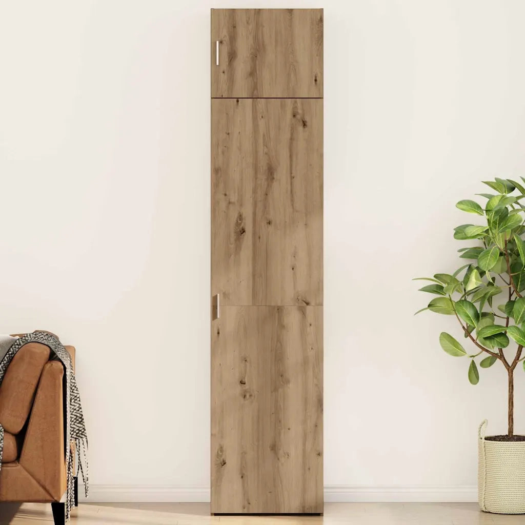 vidaXL Armadio rovere artigianale 50 x 41 x 225 cm Legno multistrato