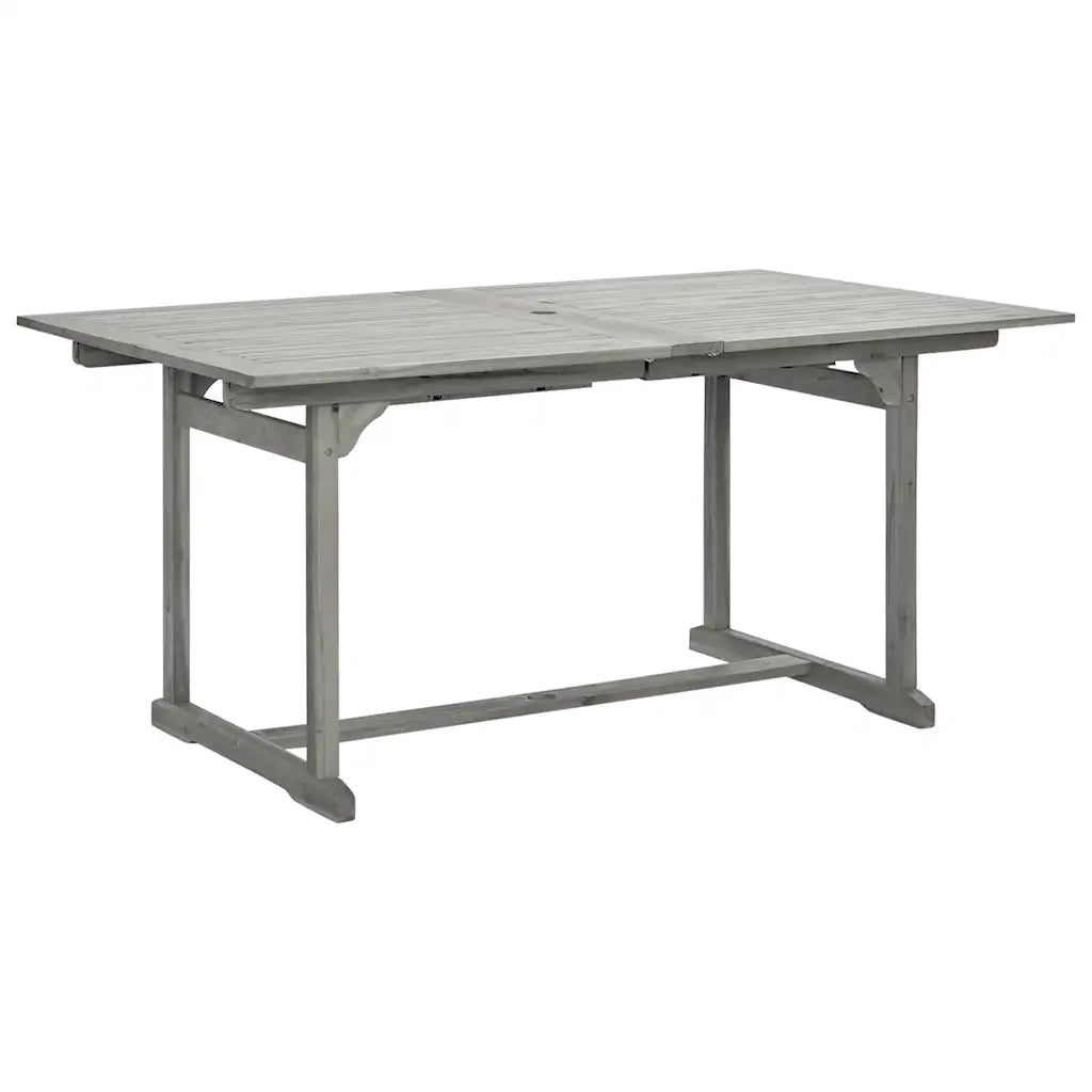 Set da Pranzo per Giardino 7 pz in Legno Massello di Acacia cod mxl 39487