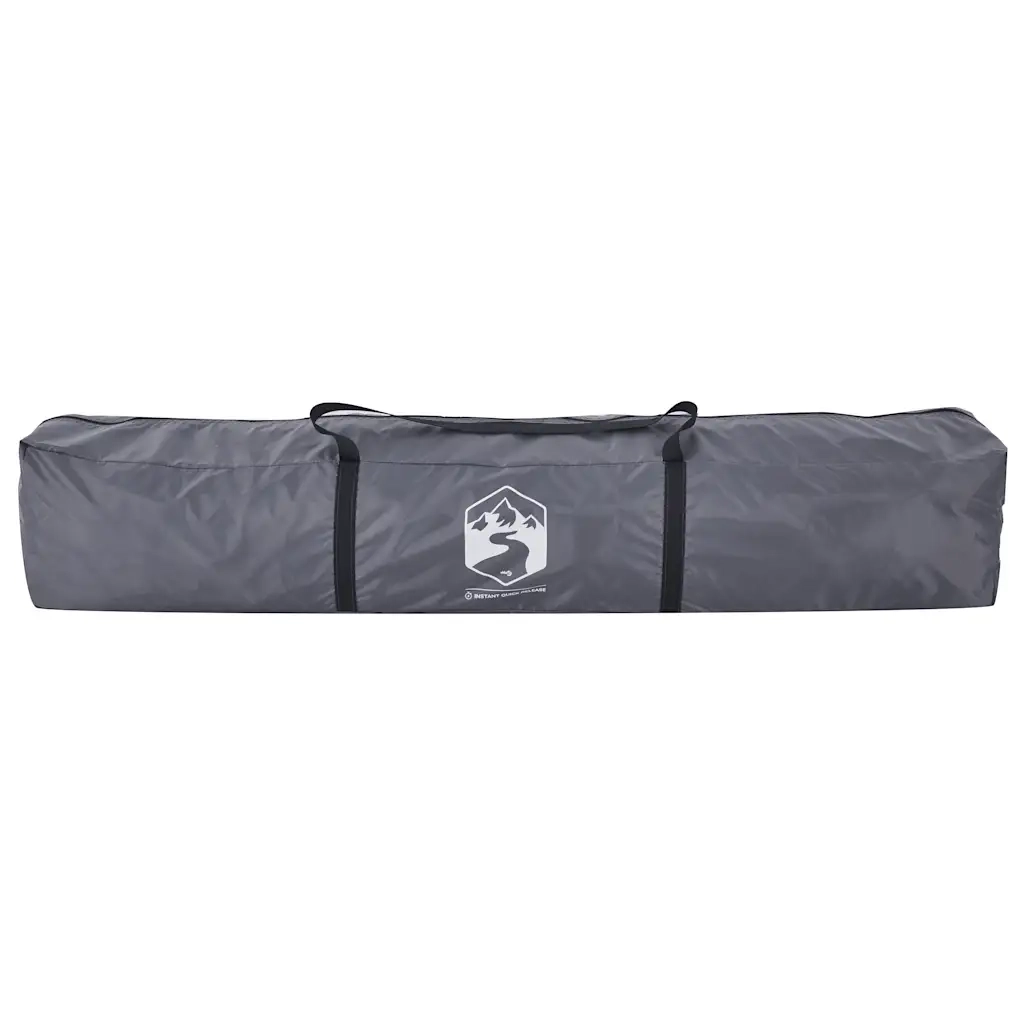 Tenda a Cupola 6 Persone Grigio e Arancione a Rilascio Rapido 4004235