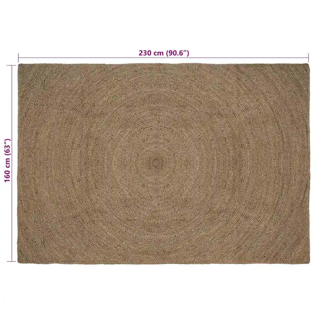 Tappeti per area Grigio 160 x 230 cm Juta 42010544