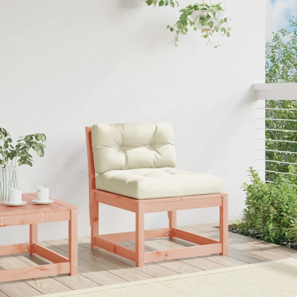 Divano da Giardino con Cuscini-Sofa da Giardino-Divano da esterno Legno Massello Douglas