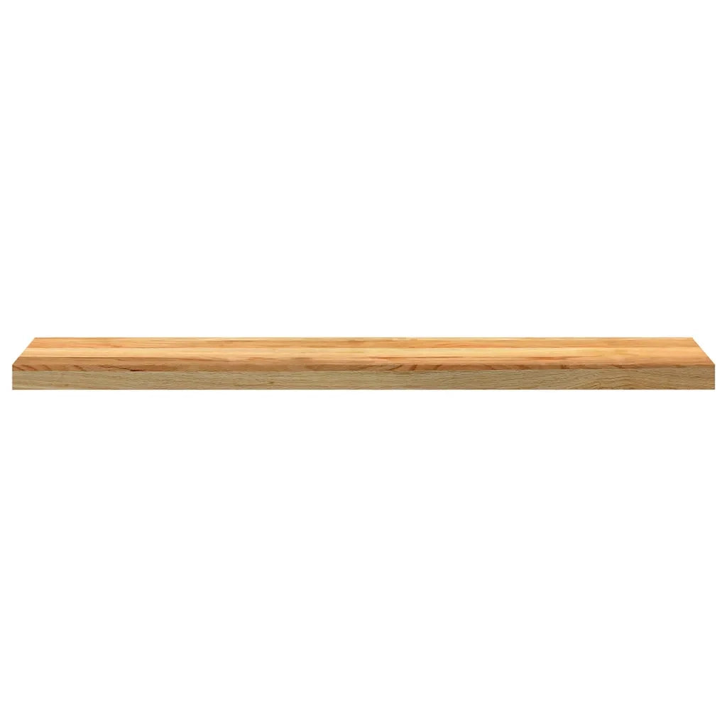 Davanzali 2 pz Marrone Chiaro 110x20x2cm Legno Massello Rovere 4009137