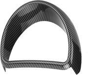 Dashboardmetro Decorativa - Verricambio Copertura Dashboard - Stile Fibra di Carbonio - Materiale ABS - Per Smart Fortwo/Forfour 2015-2021 - Duraturo e Resistente ai Raggi UV