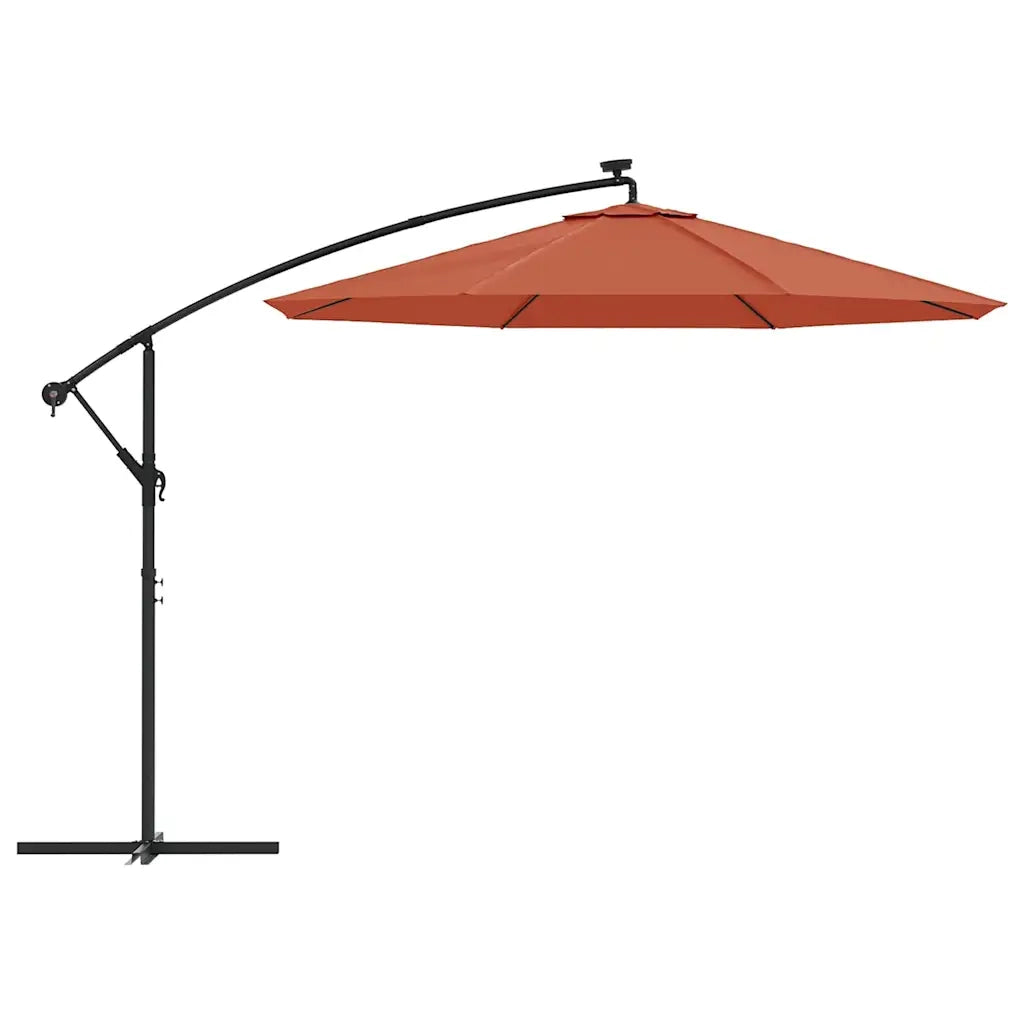 Telo di Ricambio per Ombrellone a Sbalzo Terracotta 300 cm CFW1907337