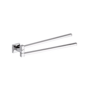 Portasalviette 35cm Gedy con bracci a snodo in acciaio inox cromato | Colorado