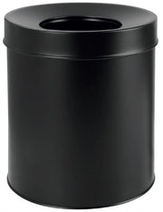 Pattumiera per camera HOTEL in comaxite nera ø 25 cm / 7,5 L