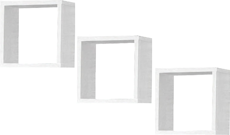 Mensola a muro AKORD K25 Bianco 25 cm 25x15x25 cm