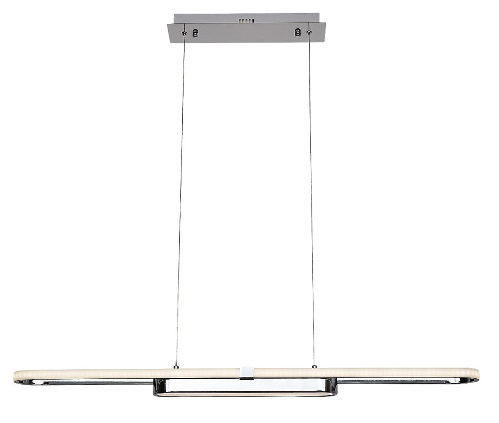 Lampada a sospensione LED 48W Contessa Rabalux cromata