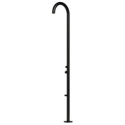 Doccia da Giardino in Acciaio Inox con Sistema C-box Sined Olbia Nero