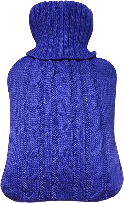 Hoes per bollitore per acqua calda (solo hoes). Hoes per bollitore rimovibile e lavabile, sacco morbido e confortevole per adulti e bambini, riscaldatore mani e piedi per calore prolungato, sollievo dal dolore (blu).
