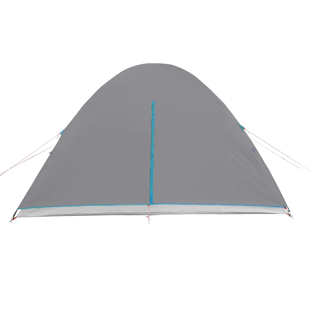 Tenda da Campeggio a Cupola per 4 Persone-Tenda per Escursionismo Blu Impermeabile 804845