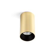 Faro Barcelona - Lampada plafoniera Stan GU10 max 5W - Metallo Verniciato, Installazione a Soffitto, lampadina esclusa - Oro