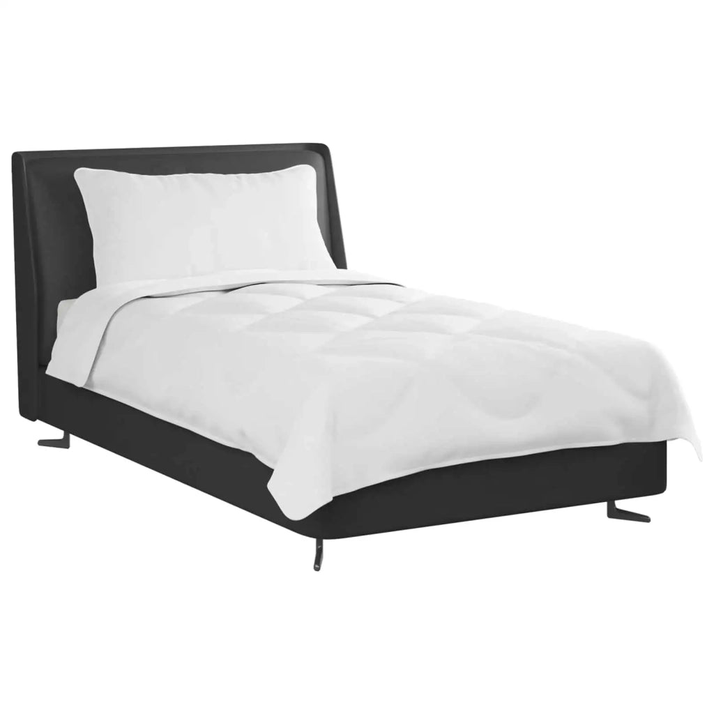 Piumone | Duvet per Tutte le Stagioni con cuscino 2 pz Bianco Microfibra
