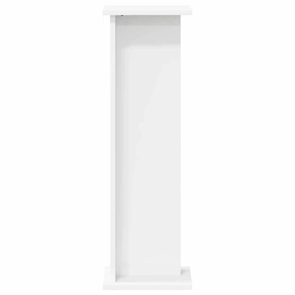 Supporto per piante 2 pcs Bianco 25 x 25,5 x 80,5 cm 899643