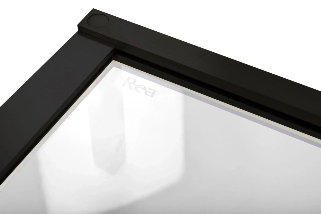 Porta Doccia Rea Hugo 90 Black