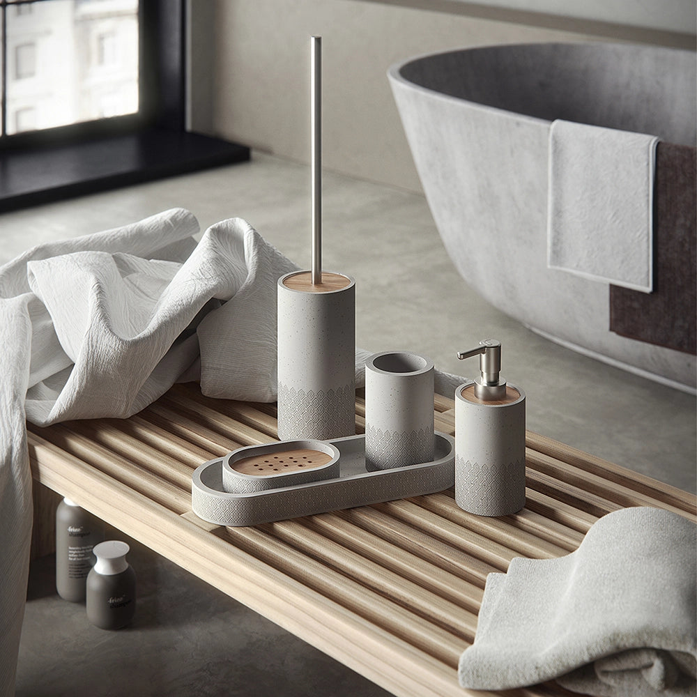 Scopino d' appoggio GEDY linea Afrodite colore Grigio