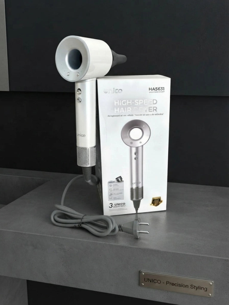 Asciugacapelli Professionale Unico Potenza da Salone, Styling Ultra-Rapido e Capelli Protetti!