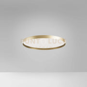 ACELIA P/M - PLAFONIERA LED ORO 3000-4000 K 2200-2300LM 40W D.50CM DIMMERABILE