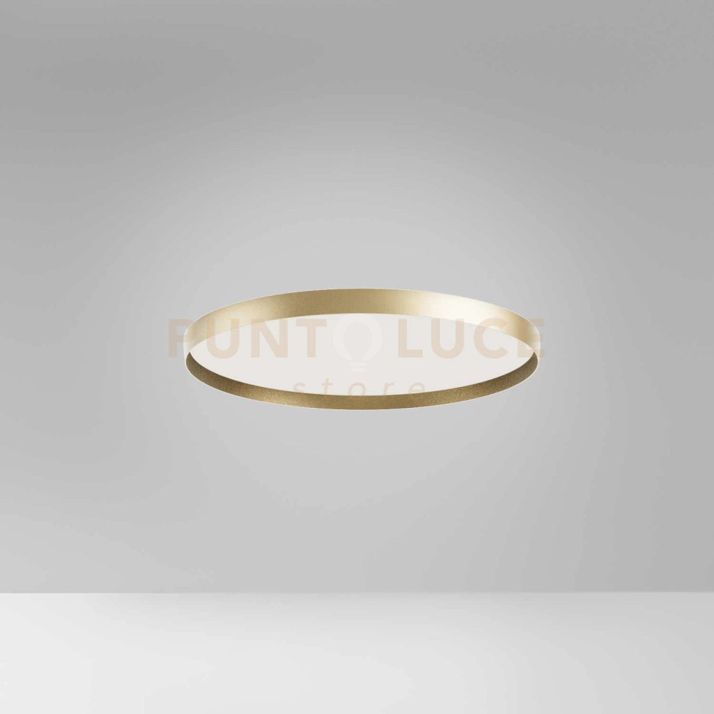 ACELIA P/M - PLAFONIERA LED ORO 3000-4000 K 2200-2300LM 40W D.50CM DIMMERABILE