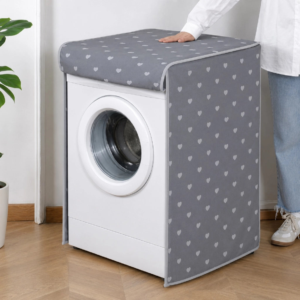 Telo Coprilavatrice Impermeabile 58x62x85 cm con Cerniera Lavabile 59380