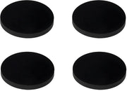 Etichette autoadesive - 30mm di diametro - 4 pezzi - Gomma - Autoadesivi - 3mm di spessore - Protezione per sensori di parcheggio - Sensori di parcheggio
