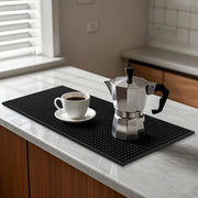 Pavimento Antiscivolo per Cucina - 8 Pezzi - Resistente al Calore - PVC - 15 x 30 cm