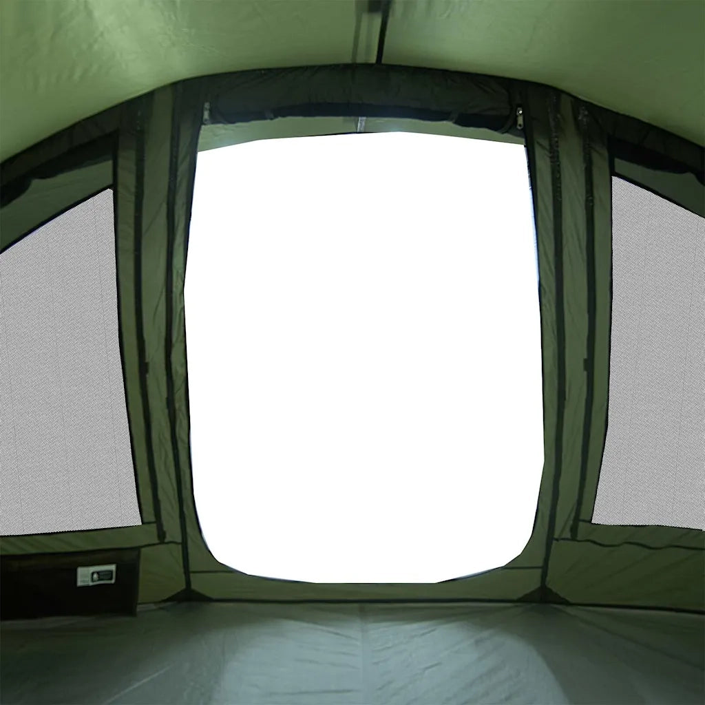 Tenda da Pesca per 5 Persone Verde Oliva Impermeabile