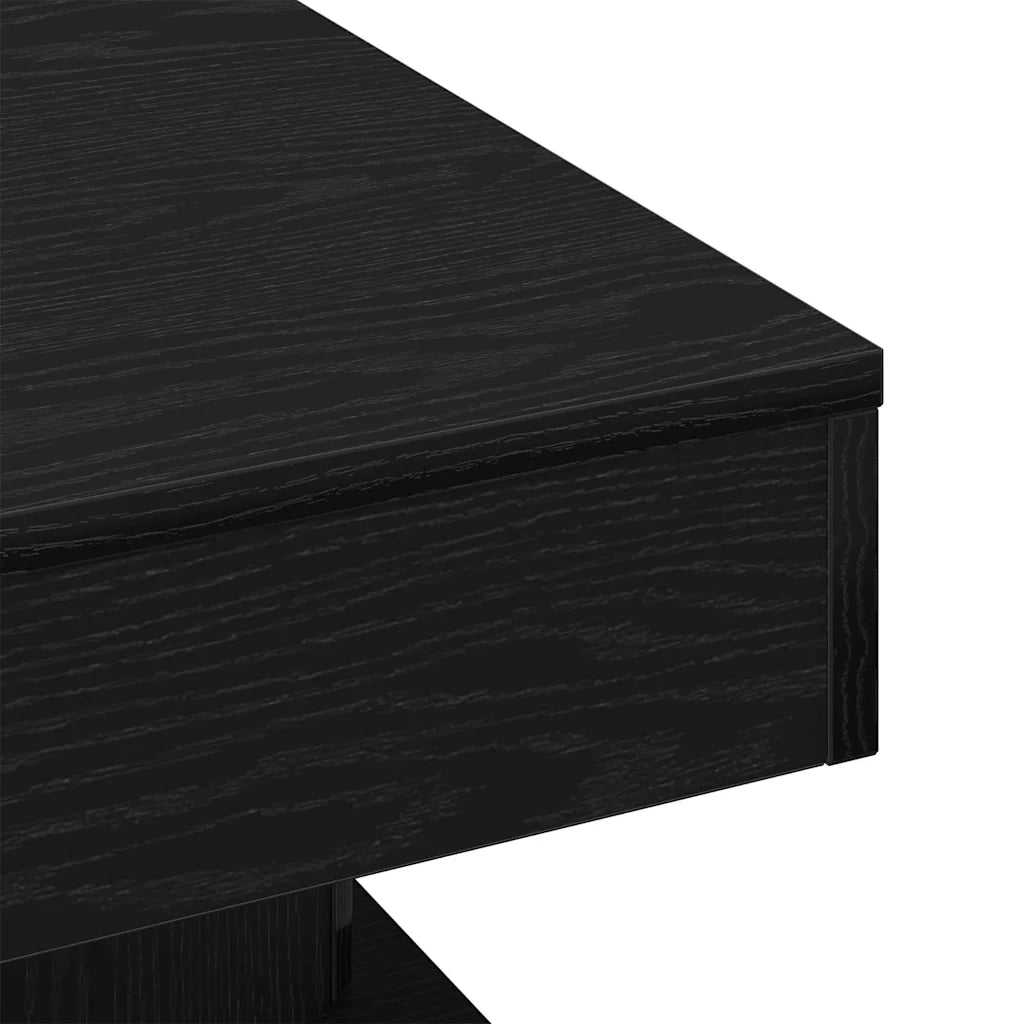 Tavolino da salotto Rovere Nero 57 x 57 x 30 cm 862665