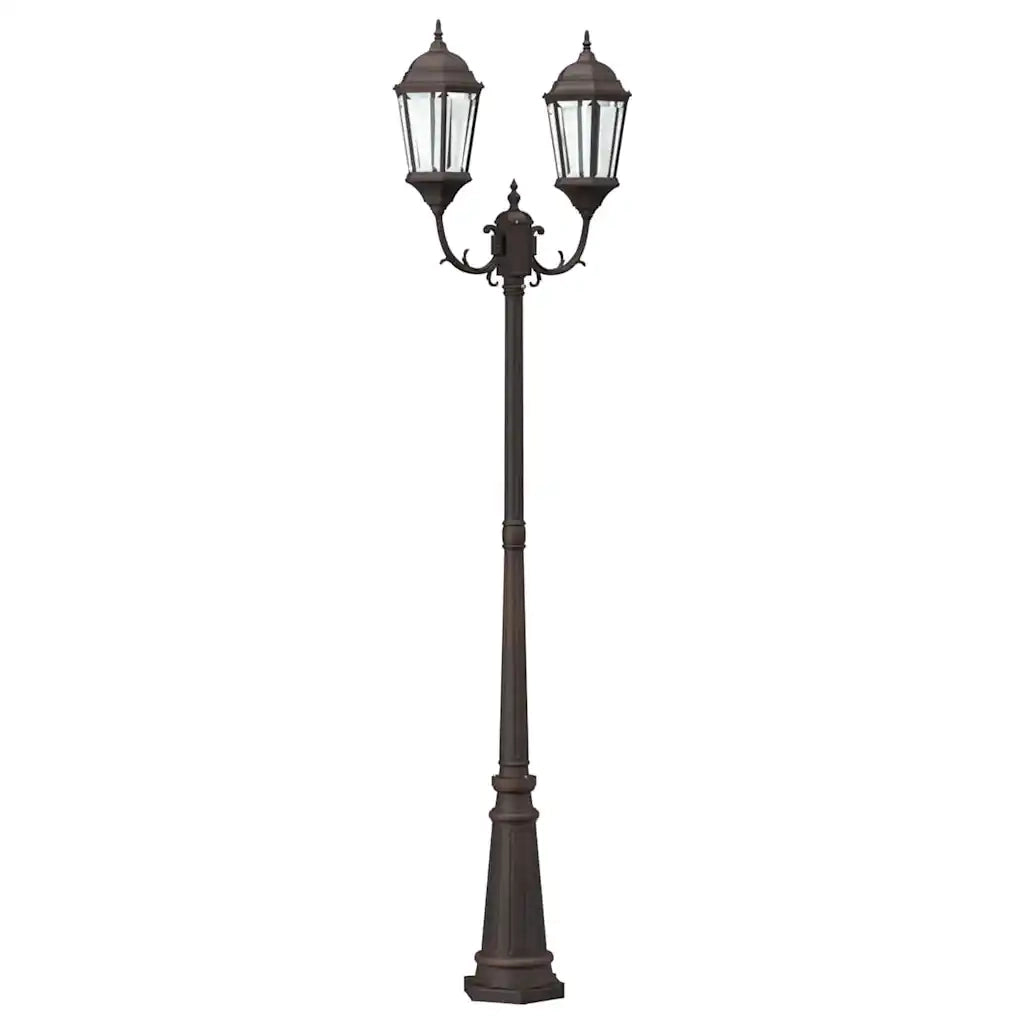 Luce da Giardino Bronzo 68 x 20 x 235 cm Alluminio e vetro CFW4808581