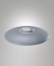 3805-58-374 DIFFUSORE/PARALUME IN METALLO BLU AVIO D.35CM H.6,3CM PER KIT LUCI LED 14W
