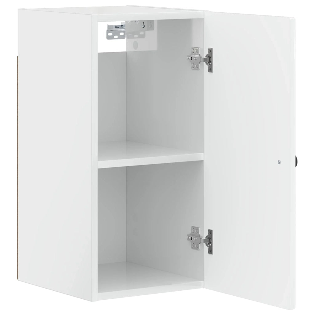 Armadio da bagno a muro EDE Bianco Lucido 30 x 31 x 59 cm 895929