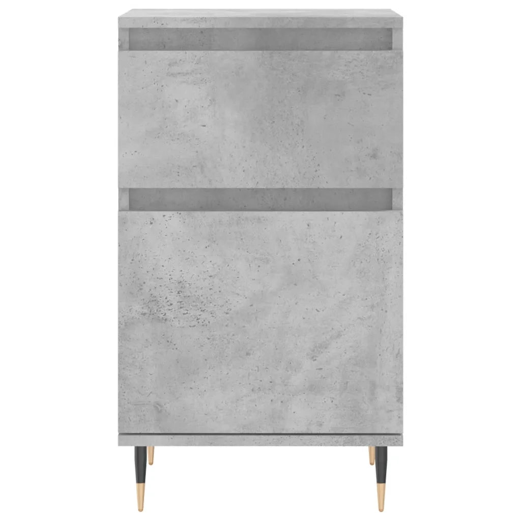 Credenza | Madia | Buffet da pranzo | Armadio da pranzo Grigio Cemento 40x35x70 cm in Legno Multistrato