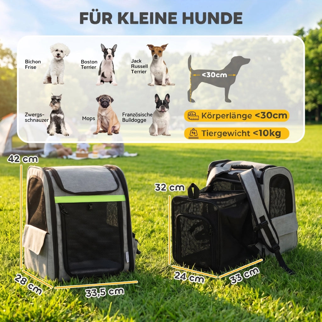 Casetta per cani estendibile ¨C Xylo ¨C 33,5x28x42 cm grigio chiaro