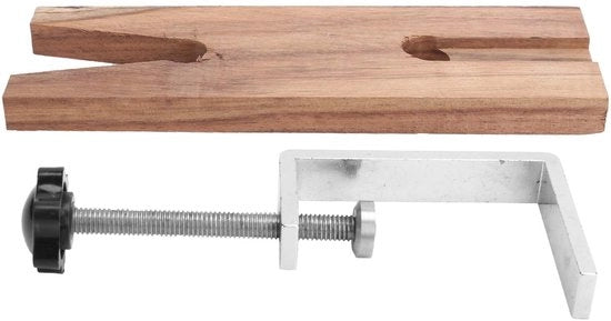 Banca per gioielli di alta qualità - Materiali di alta qualità - Strumenti per la gioielleria - Legno/Iron duraturo - Per uso domestico - Per orologiaia - Pratico e bellissimo - Banca per lavori di gioielleria