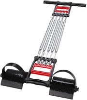 Attrezio per allenamento - Estensione del petto - Multifunzionale - Manubri - Esercizi per le braccia - Pedale elastico per gambe - Caratteristiche in acciaio di carbonio - Peso 1,5 kg - Attrezzo per fitness