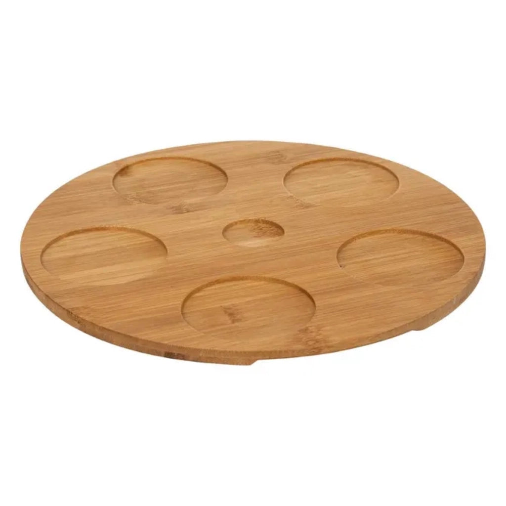 Set Aperitivo Ceramica Bianca 7 Pezzi