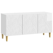 Mobile TV 99 x 34,5 x 50 cm Bianco Lucido Legno ingegnerizzato