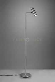 MARLEY PIANTANA SPOT CILINDRO ACCIAIO H. 151CM 1 LUCE ATTACCO GU10