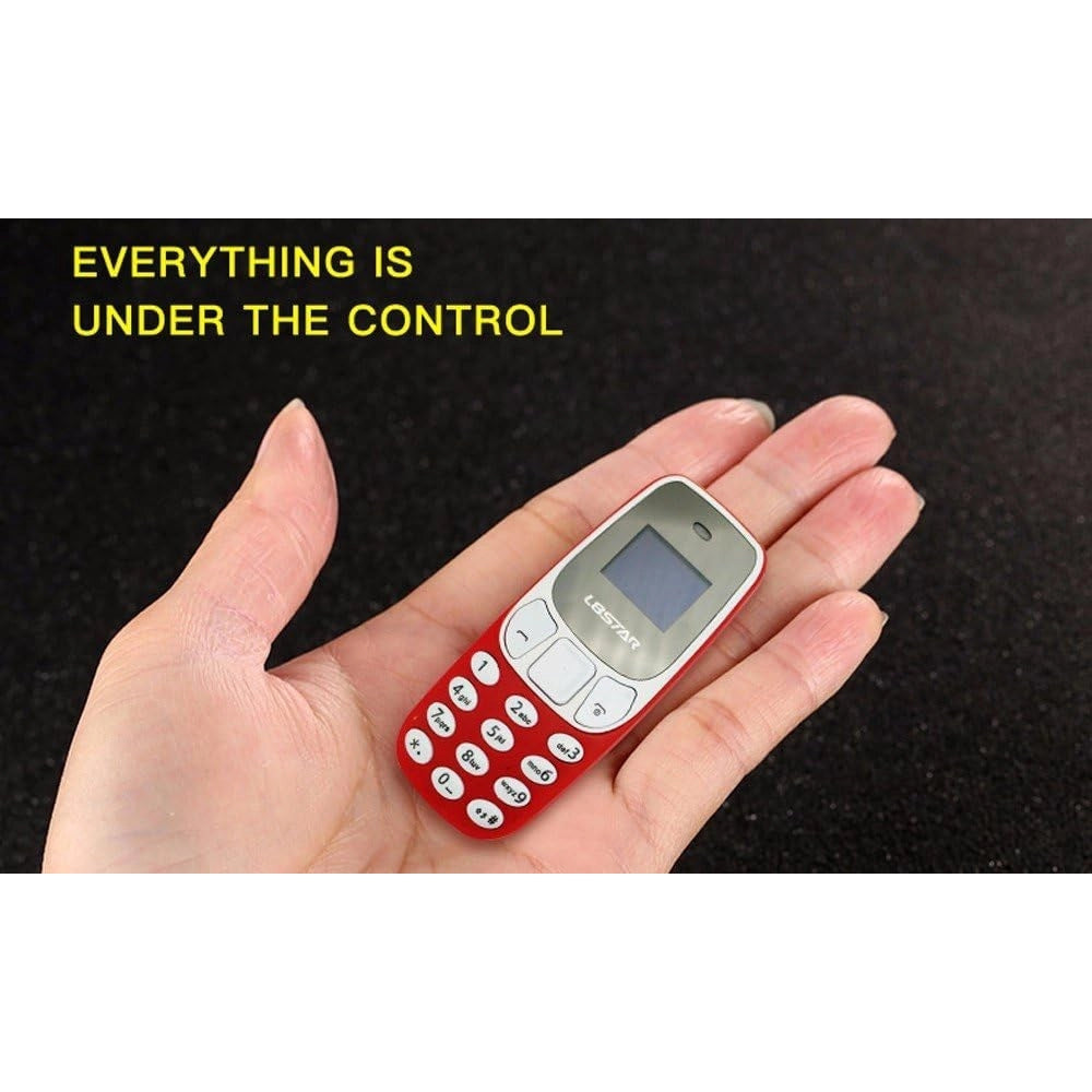 Trade Shop - Mini Cellulare L8star Smartphone Gsm Bluetooth Dualsim Tascabile Non Tracciabile -