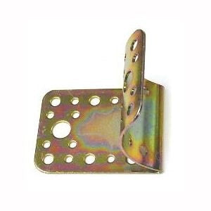 PIASTRA DI GIUNZIONE SAGOMATA PER PALI Ø 80/100 65x85 mm - spessore 2 mm