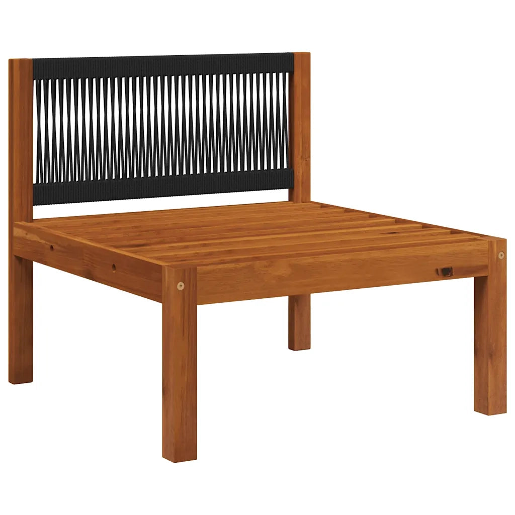 Set Divani da Giardino 2 pz con Cuscini in Massello di Acacia cod mxl 73679