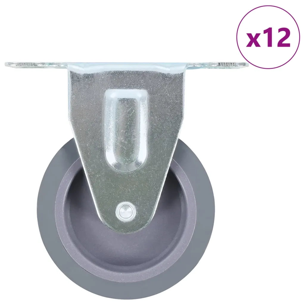 Rotelle Fisse 12 pz 75 mm cod mxl 64191