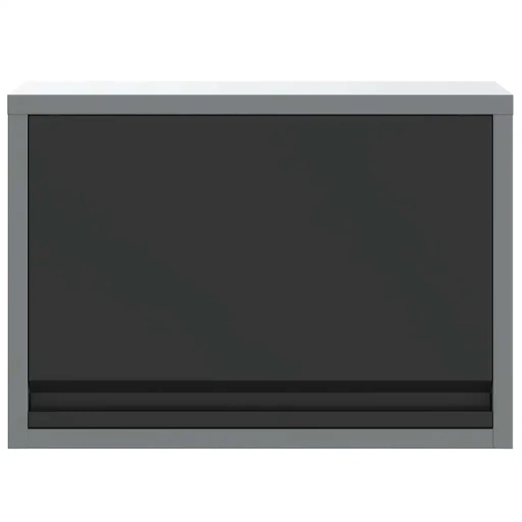 Mobile per attrezzi Nero e Grigio 50 x 25 x 35 cm CFW2903869