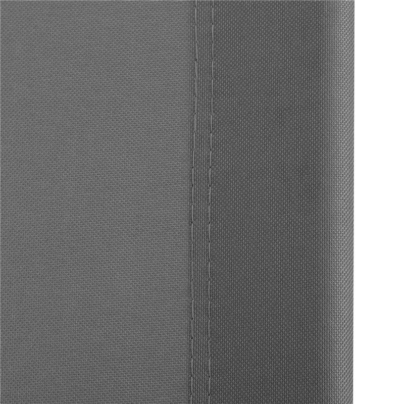 SDRAIO DA GIARDINO PIEGHEVOLE CON SCHIENALE REGOLABILE, ACCIAIO E TESSUTO OXFORD, 188X56X28CM, GRIGIO