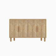 Credenza in legno "Roger" - 120 x 29 x 73 cm - Rovere Zaffiro