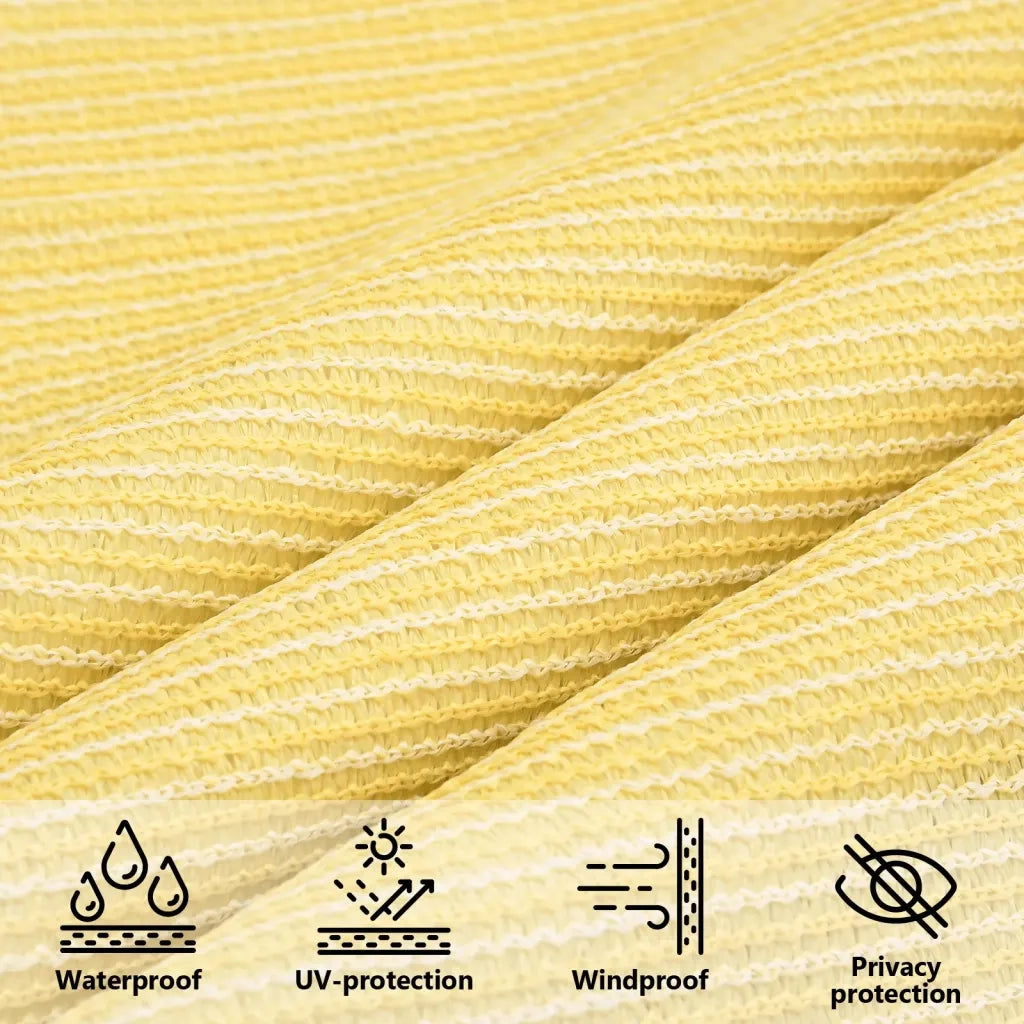 Vela Parasole 160 g/mÂ² Beige 4x4x4 m in HDPE