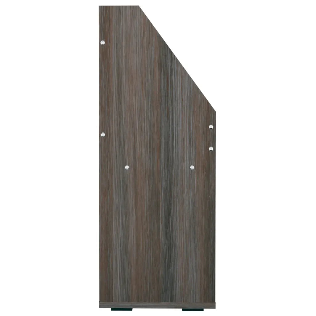 Portariviste Bambini Grigio e Sonoma 71x30x78,5 cm Truciolato cod mxl 71552