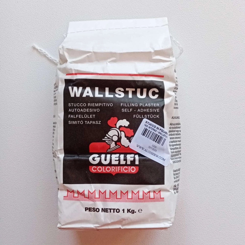 Wallstuc 1kg stucco in polvere bianco per muro - per interni