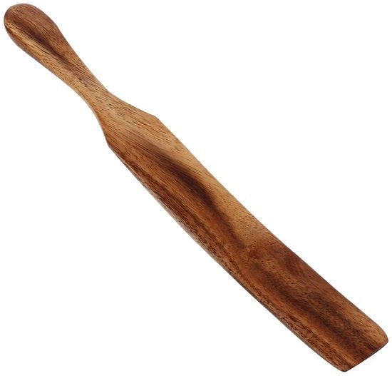 Spazzola in legno lunga - Ergonomica per cucina - 28x3cm - Rivestimento antiscivolo - Sicura per la cottura - Ideale per mescolare e servire