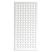 COOKING - Pannello in PVC traforato - Parasole Colore: bianco, Misura: 98x198 cm